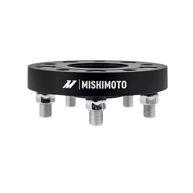 Mishimoto Mishimoto Wheel Spacers - 5x120 - 64.1 CB - M14 x1.5 - 25mm - BK