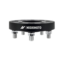 Load image into Gallery viewer, Mishimoto Mishimoto Wheel Spacers - 5x120 - 64.1 CB - M14 x1.5 - 25mm - BK