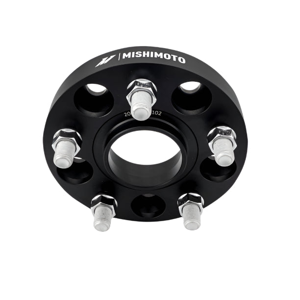 Mishimoto Mishimoto Wheel Spacers - 5x120 - 64.1 CB - M14 x1.5 - 25mm - BK
