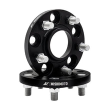 Load image into Gallery viewer, Mishimoto Mishimoto Wheel Spacers - 5x120 - 67.1 - 20 - M14 - Black