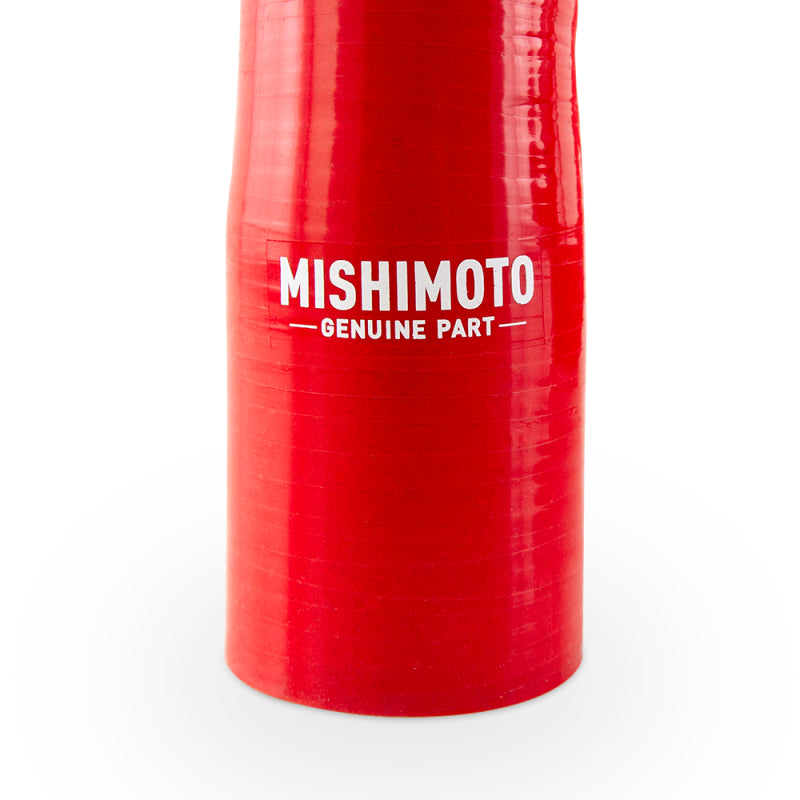 CNC-machined aluminum fittings and red silicone close-up