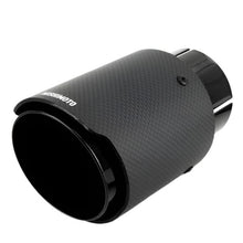Load image into Gallery viewer, Mishimoto Mishimoto Carbon Fiber Muffler Tip 3in Inlet 4in Outlet Black
