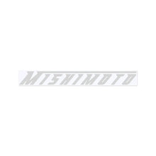 Load image into Gallery viewer, Mishimoto small silver decal full view