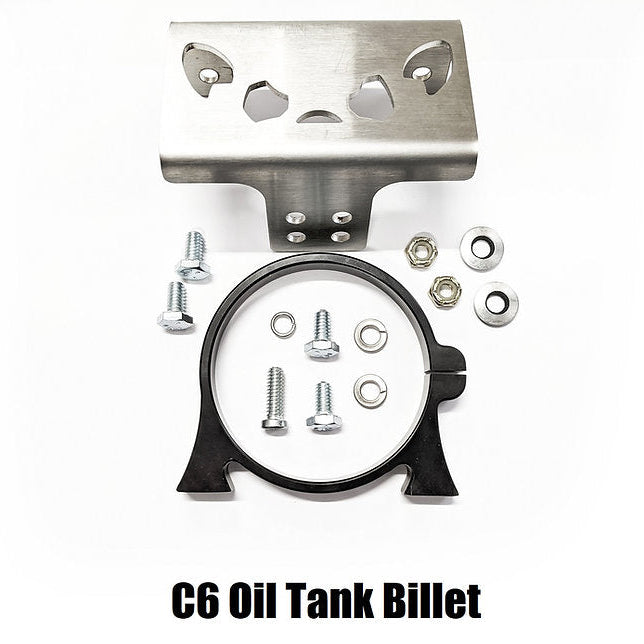 oil tank bracket, push lock hoses, quick connect adapters