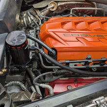 Load image into Gallery viewer, Front view of Mighty Mouse C8 Mild catch can with sight glass