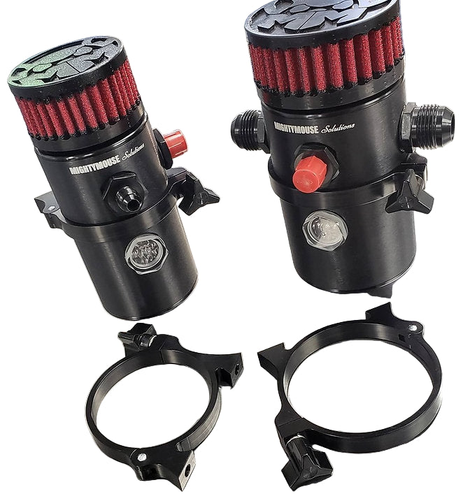 Standard 3" MM Can Mounting Kits-Oil Catch Cans- Installed Sample