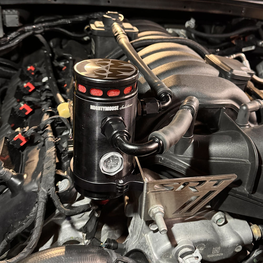 Under-hood installation on 2018 Jeep Grand Cherokee SRT