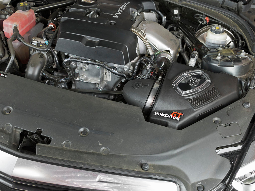 Momentum GT Pro DRY S Stage-2 Intake System 13-16 Cadillac ATS L4-2.0L (t) aFe AFE51-74209