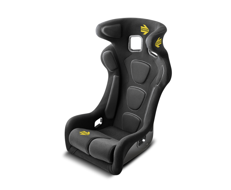 Momo Daytona Evo XXL Seats (FIA 8855-1999) - Black Hardshell - Black Ops Auto Works