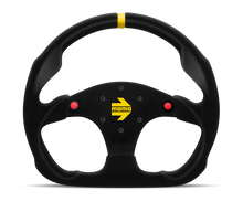 Load image into Gallery viewer, Momo MOD30 Buttons Steering Wheel 320 mm -  Black Suede/Black Spokes/1 Stripe - Black Ops Auto Works