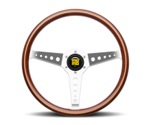 Load image into Gallery viewer, Momo California Wood Steering Wheel 360 mm - Mahogany Wood/Pol Spokes - MOMO CAL36WD0P