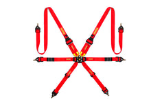 Load image into Gallery viewer, Momo Int. Camlock 6pt Clip In Restraint-Red - MOMO MO1255120001