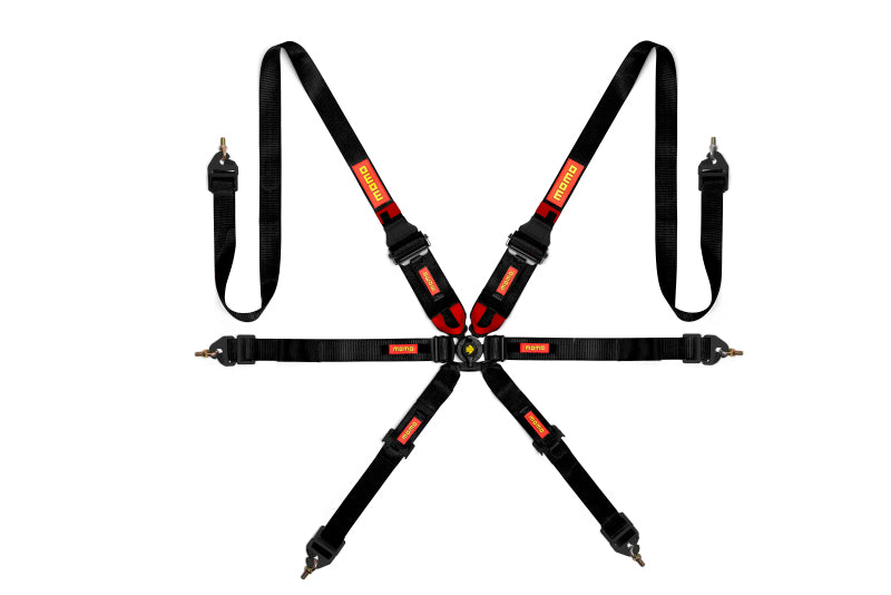 Momo Int. Camlock 6pt Clip In Restraint-Black - MOMO MO1255120002