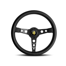 Load image into Gallery viewer, Momo Prototipo 6C Steering Wheel 350 mm - Black Leather/Gry St/Cbn Fbr Spoke - Black Ops Auto Works