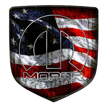Load image into Gallery viewer, Mopar Flag OL Ram Shield Badges - Black Ops Auto Works