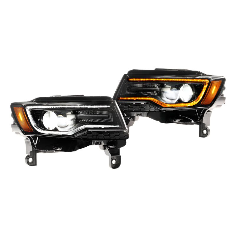 Morimoto XB LED Headlights: Jeep Grand Cherokee (14-22 / Gen II / Set)