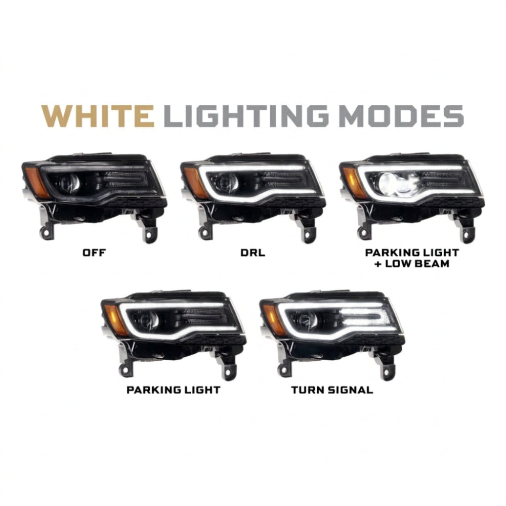 Morimoto XB Gen II LED Headlights for 2014-2022 Jeep Grand Cherokee - Morimoto LF279