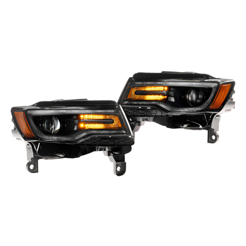 Morimoto LF279 XB LED Gen II headlights for 2014-2022 Jeep Grand Cherokee pair full view
