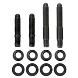 Moroso 2PC 5/16in-24 x 1.625in & 2 PC 5/16in-24 X 2.0in Long 12-Point Nuts Carb Stud Kit w/Bracket