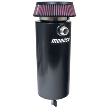 Load image into Gallery viewer, Moroso Moroso 6in Diameter Single -16AN Inlet Aluminum Breather Tank Catch Can - Black