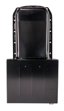Load image into Gallery viewer, Moroso 80-85 Chevrolet SBC (w/Passenger Side Dipstick) Wet Sump 7qt 8.25in Steel Oil Pan - Black