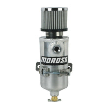 Load image into Gallery viewer, Moroso Breather Tank/Catch Can - Two 3/8 NPT Female Fittings - Aluminum - Black Ops Auto Works