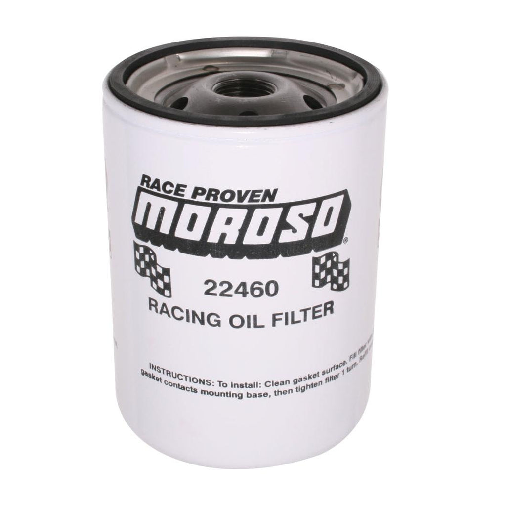 Moroso Chevrolet 13/16in Thread 5-1/4in Tall Oil Filter - Racing - Black Ops Auto Works