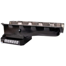 Load image into Gallery viewer, MOROSO Oil Pan, Steel, Black Powder Coat, Street Performance, Deep Sump. 