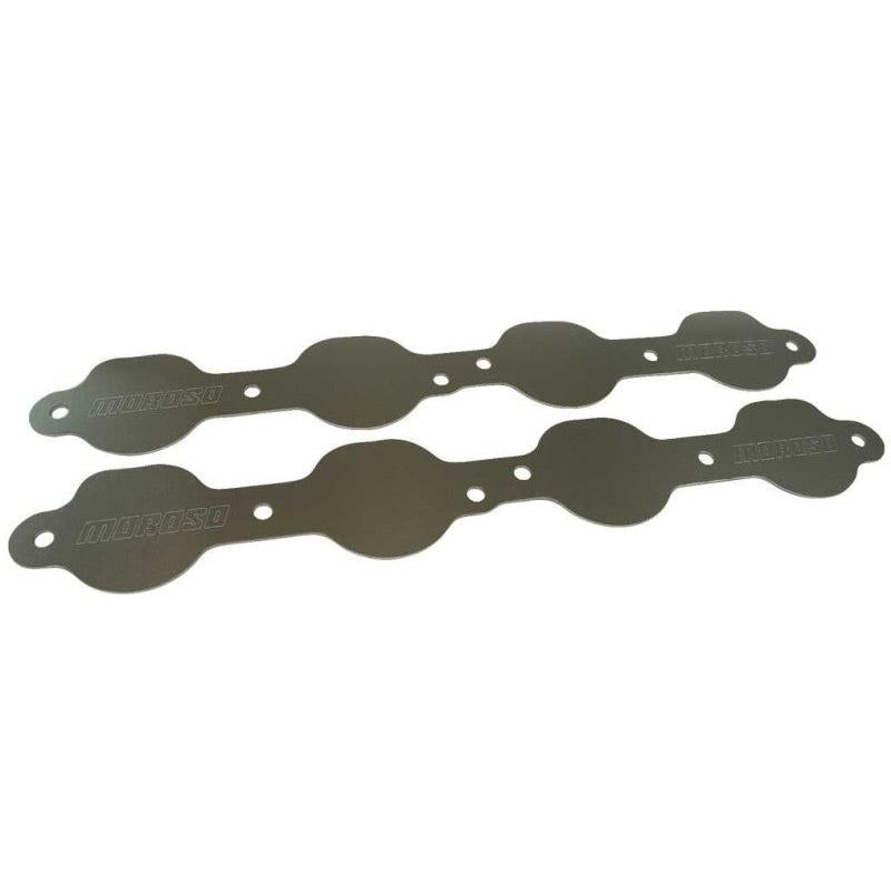 Moroso Chevy LS Exhaust Block Off Storage Plate - Pair - Black Ops Auto Works