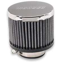 Load image into Gallery viewer, Moroso Filtered Valve Cover Breather - Clamp-On - No Hood - 1-3/8in ID - Black Ops Auto Works