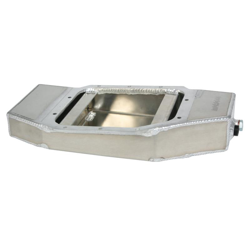 Moroso Nissan SR20 RWD Road Race Baffled Wet Sump 4.75qt Stock Depth Aluminu Oil Pan - Black Ops Auto Works