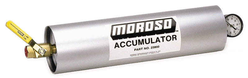 Moroso Oil Accumulator - 3 Quart - 20-1/8in x 4.25in - Black Ops Auto Works