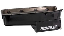 Load image into Gallery viewer, MOROSOOIL PAN, SBC PRE- 80 DRIVER'S SIDE DIPSTICK, CIRCLE TRACK, 7.5 IN. DEEP