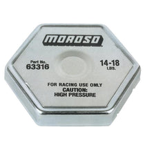 Load image into Gallery viewer, Moroso Racing Radiator Cap - 14-18lbs - Black Ops Auto Works
