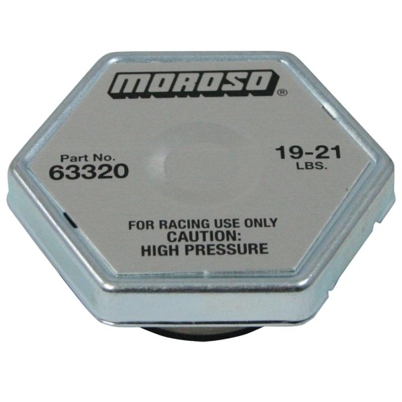 Moroso Racing Radiator Cap - 19-21lbs - Black Ops Auto Works