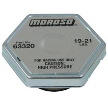 Load image into Gallery viewer, Moroso Racing Radiator Cap - 19-21lbs - Black Ops Auto Works