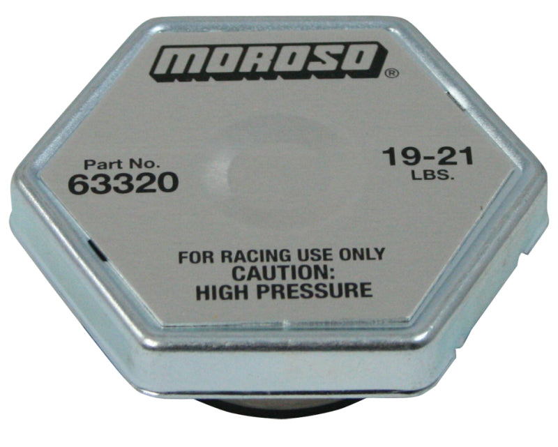Moroso Racing Radiator Cap - 19-21lbs - Black Ops Auto Works