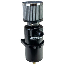 Load image into Gallery viewer, Moroso Single Inlet -10AN Billet Breather Tank Catch Can - Black Moroso MOR85411