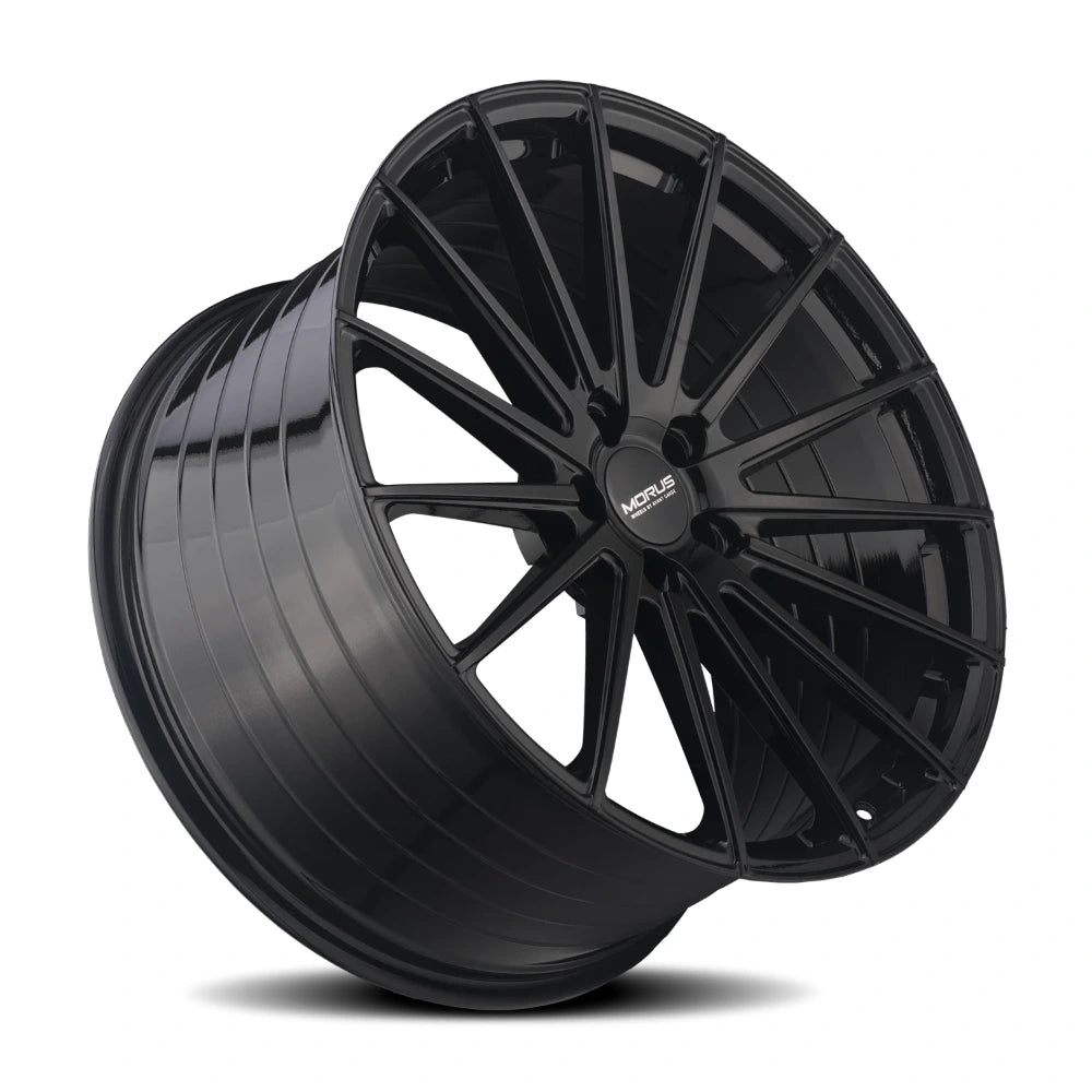 Morus Kraft 20x8.5 +30 5x112mm 66.56mm Gloss Black - Morus MKRA-GB512208530