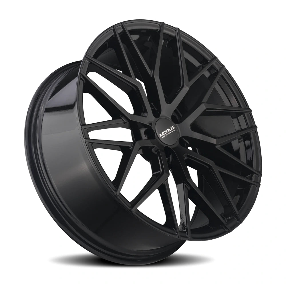 Morus Stern 18x8.5 +35 5x112mm 66.56mm Gloss Black - Morus MSTR-GB512188535