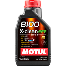 Load image into Gallery viewer, Motul 111367 8100 X-clean EFE 5W-30 engine oil container