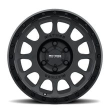Load image into Gallery viewer, Method MR305890871018 MR305 NV Wheel – 18x9, 18 mm Offset, 8x170, Matte Black with Gloss Black Lip, Detail View 5