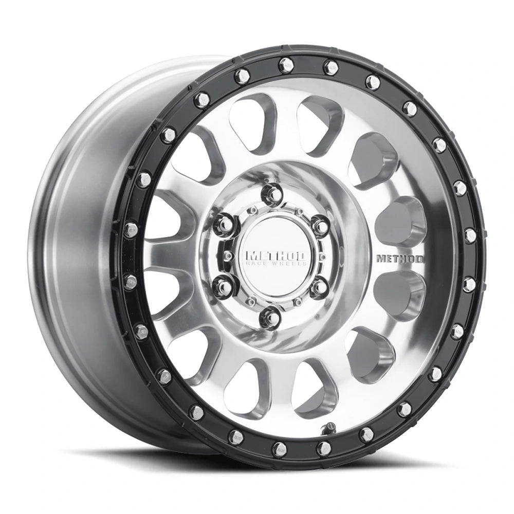 Method MR315785161700 MR315 Wheel – 17x8.5, 0 mm Offset, 6x135, Polished with Gloss Black Lip, Primary Product View 1