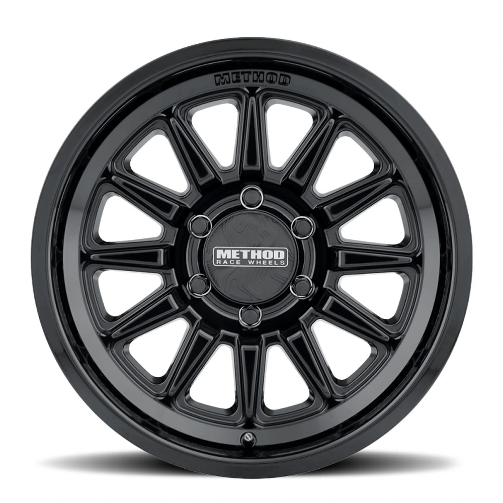 Method MR323785601325 MR323 Wheel – 17x8.5, 25 mm Offset, 6x5.5, Gloss Black, Detail View 2