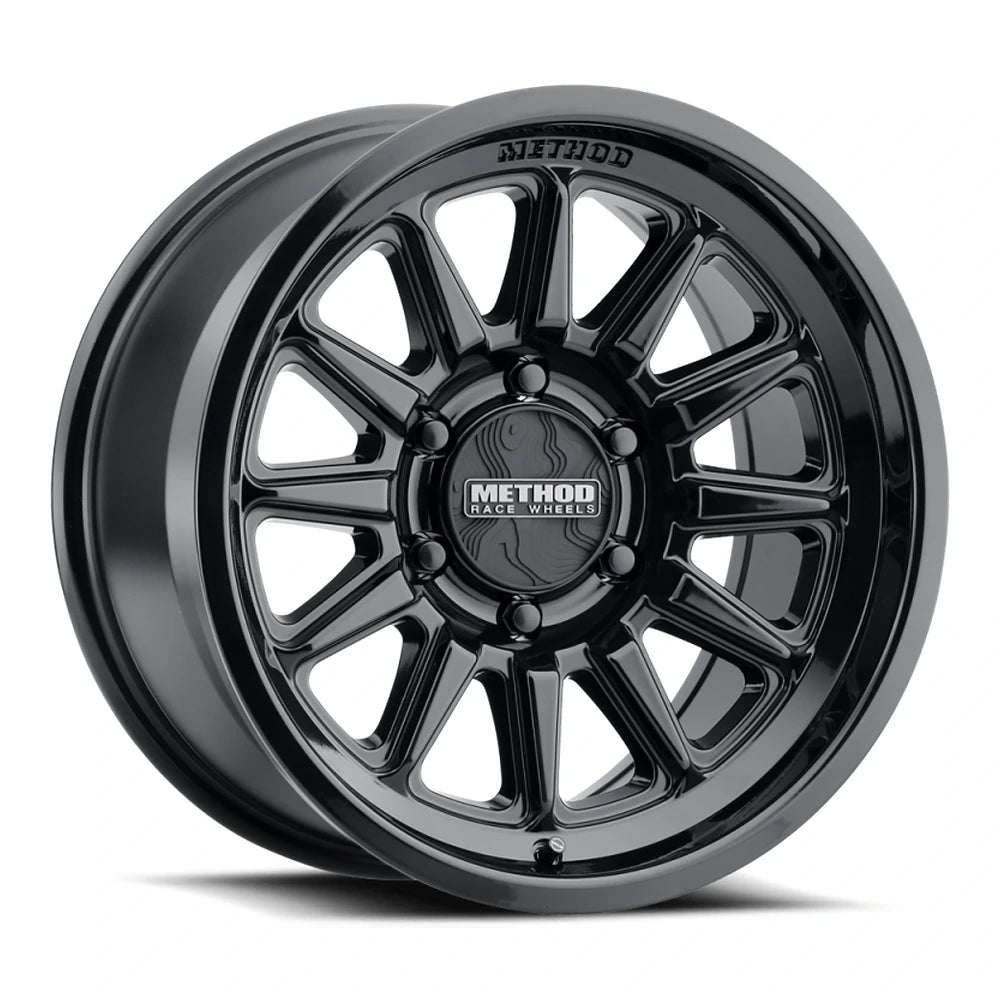 Method MR323785601325 MR323 Wheel – 17x8.5, 25 mm Offset, 6x5.5, Gloss Black, Primary Product View 1