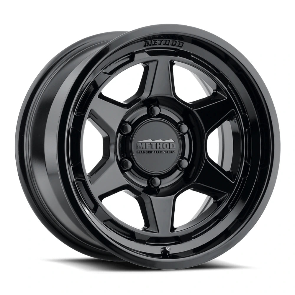 Method MR708785601300 MR708 Wheel – 17x8.5, 0 mm Offset, 6x5.5, Gloss Black, Primary Product View 1
