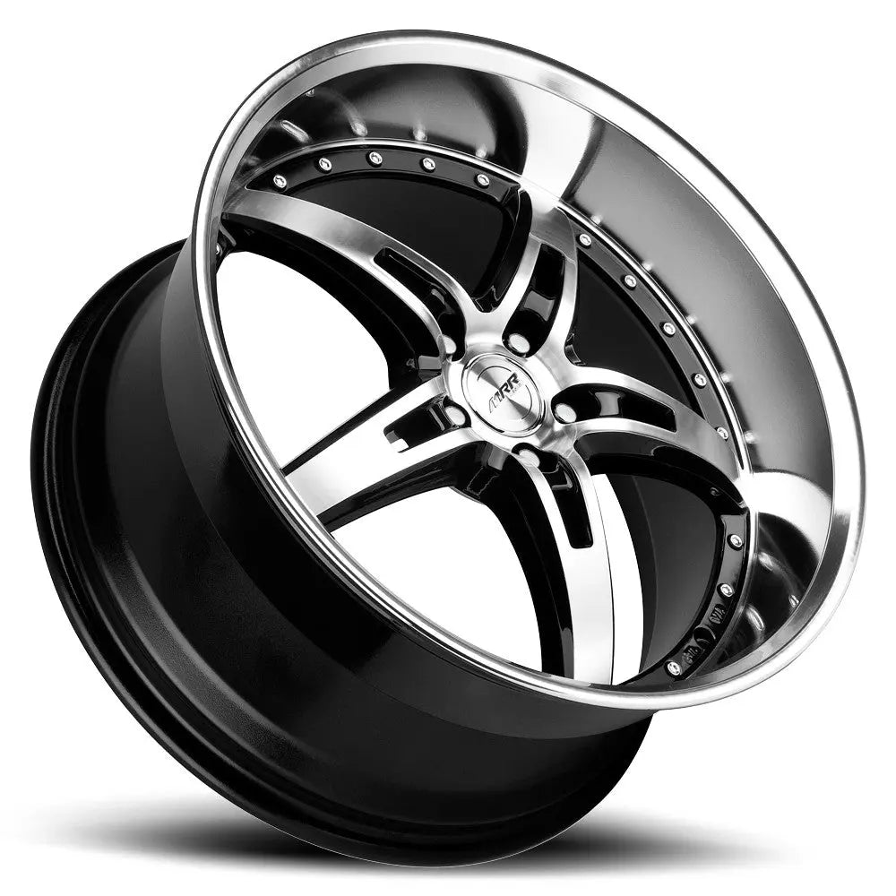 MRR GT5 Wheel: Black Mirror Finish - Black Ops Auto Works