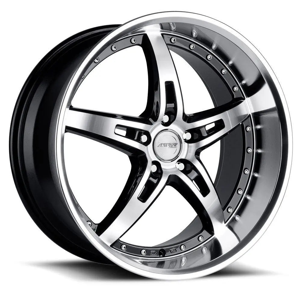 MRR GT5 Wheel: Black Mirror Finish - Black Ops Auto Works
