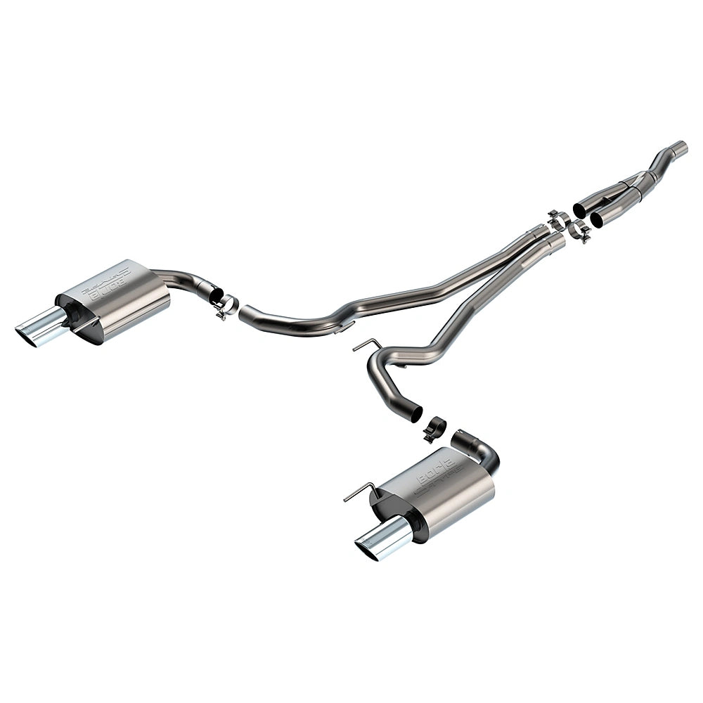 MUSTANG ECOBOOST 2024 2.3L 4 CYL AT RWD 2DR 2.50 S-TYPE Catback Exhaust - Borla 140979