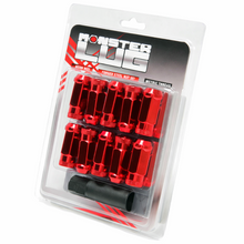 Load image into Gallery viewer, Muteki SR35 red lug nuts set full view
